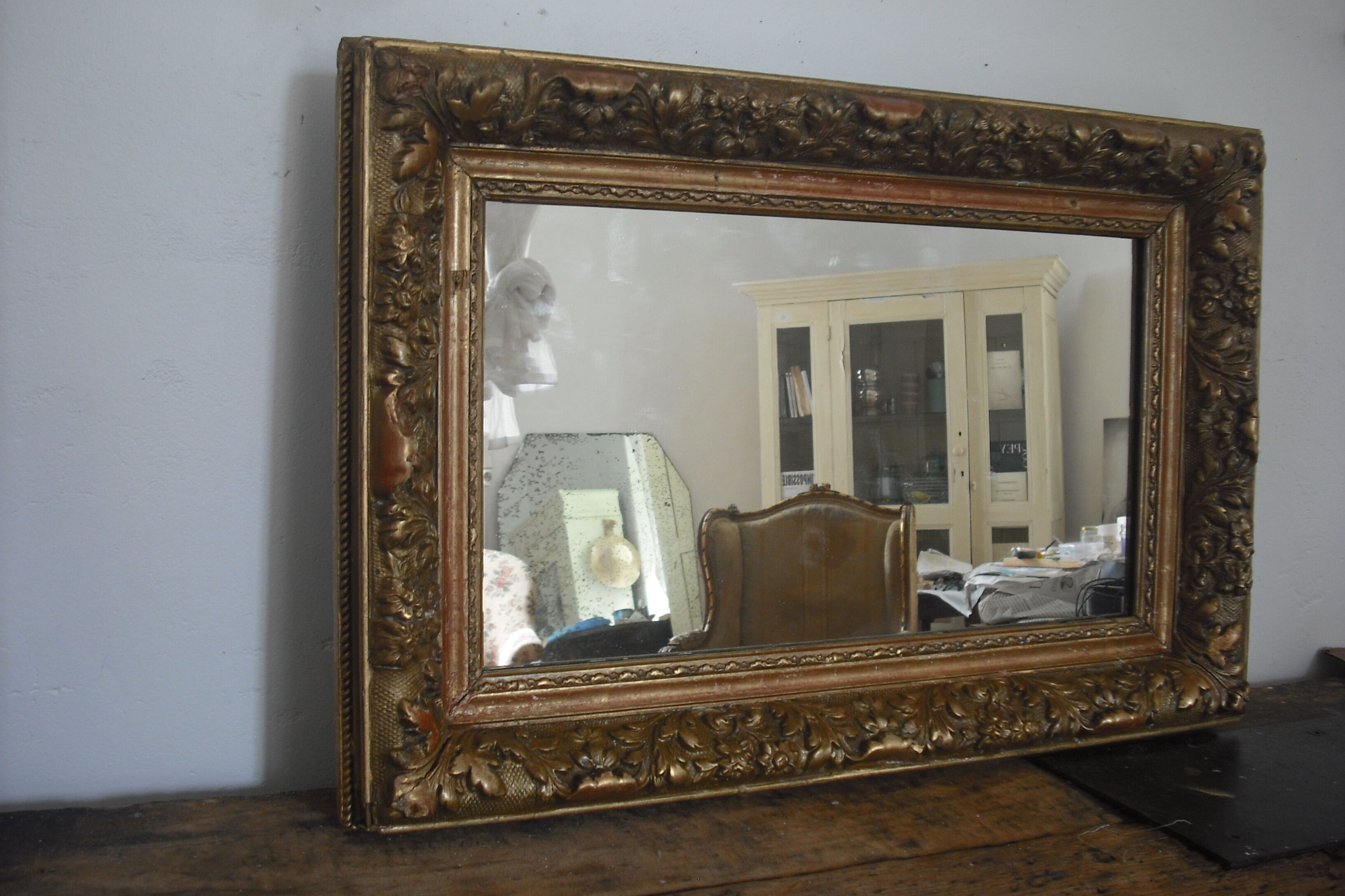Mirror 52 x 35 cm - 19th