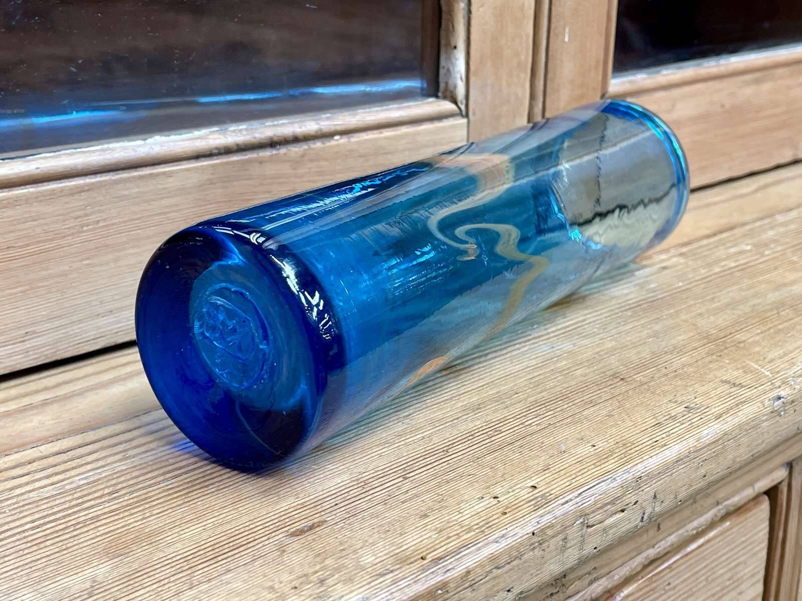 Baluster vase from the Maure Vieil glassworks from the 70s