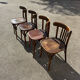 Set of 4 bistro chairs