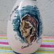 Vase enamelled ceramic, the privateer, Quiberon vintage 1950