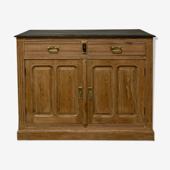 Parisian oak buffet patinated 1940