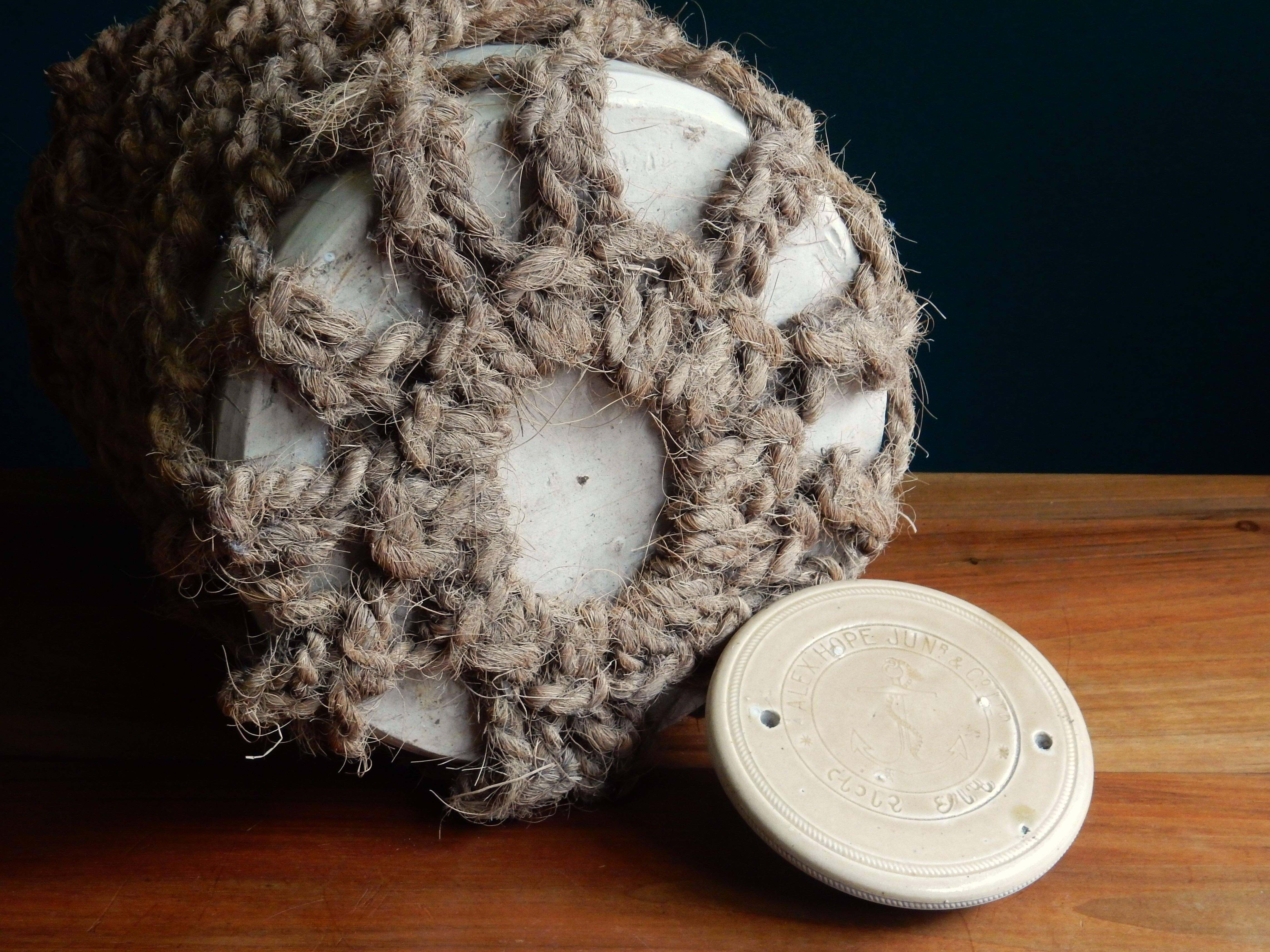 Large stoneware pot XIXth transport of acid