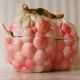 Double jam maker/slush condiment pot "Pink grape"