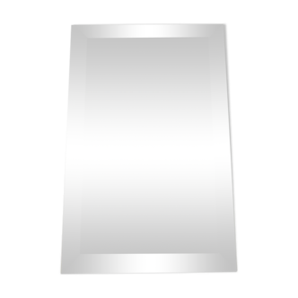 Miroir à poser biseauté vintage en bon état dimension : hauteur -42,5cm- largeur -27cm- Pr-0,3cm-