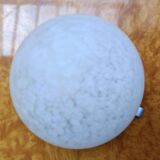 Opaline hemispherical wall light, ceiling light