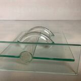 Thick glass soliflore vase design