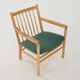 Beech armchair, Danish design, 1970s, designer: Erik Ole Jørgensen, manufacture: Tarm Stole & Møbelf