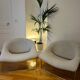 Pair of “Cubic” armchairs by Olivier Mourgue