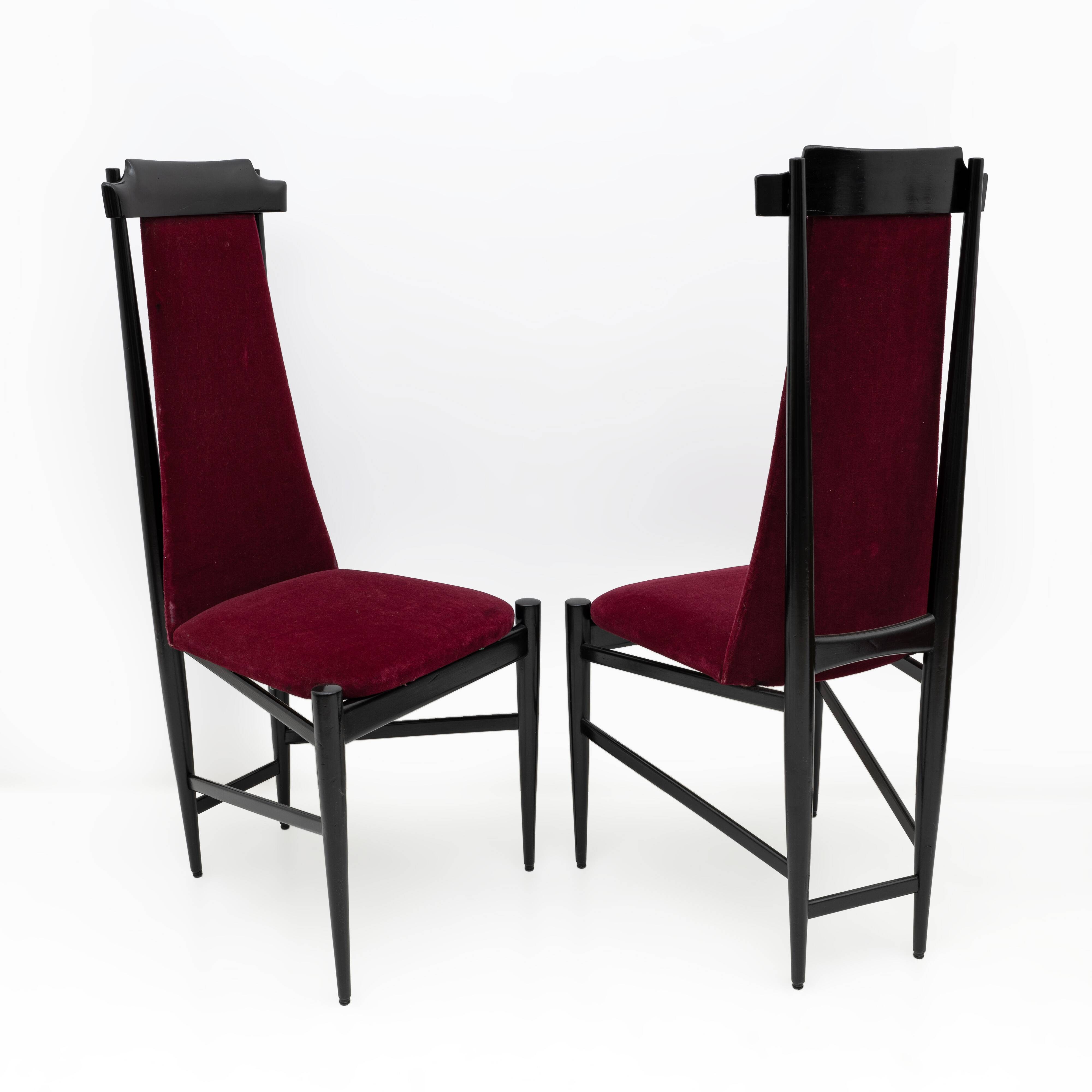 Sergio Rodrigues Mid-century Modern Brazil Chairs, 1960s