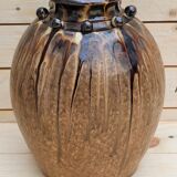 Large enamelled stoneware vase Joseph TALBOT La Borne