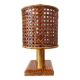 vintage rattan lamp