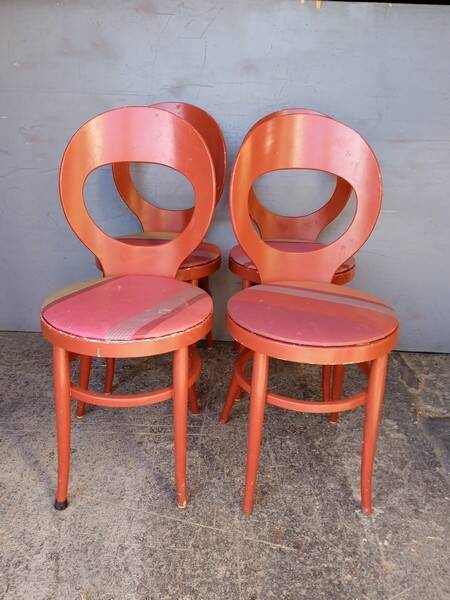 Baumann 4 vintage design seagull chairs