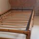 Vintage rattan shell bed