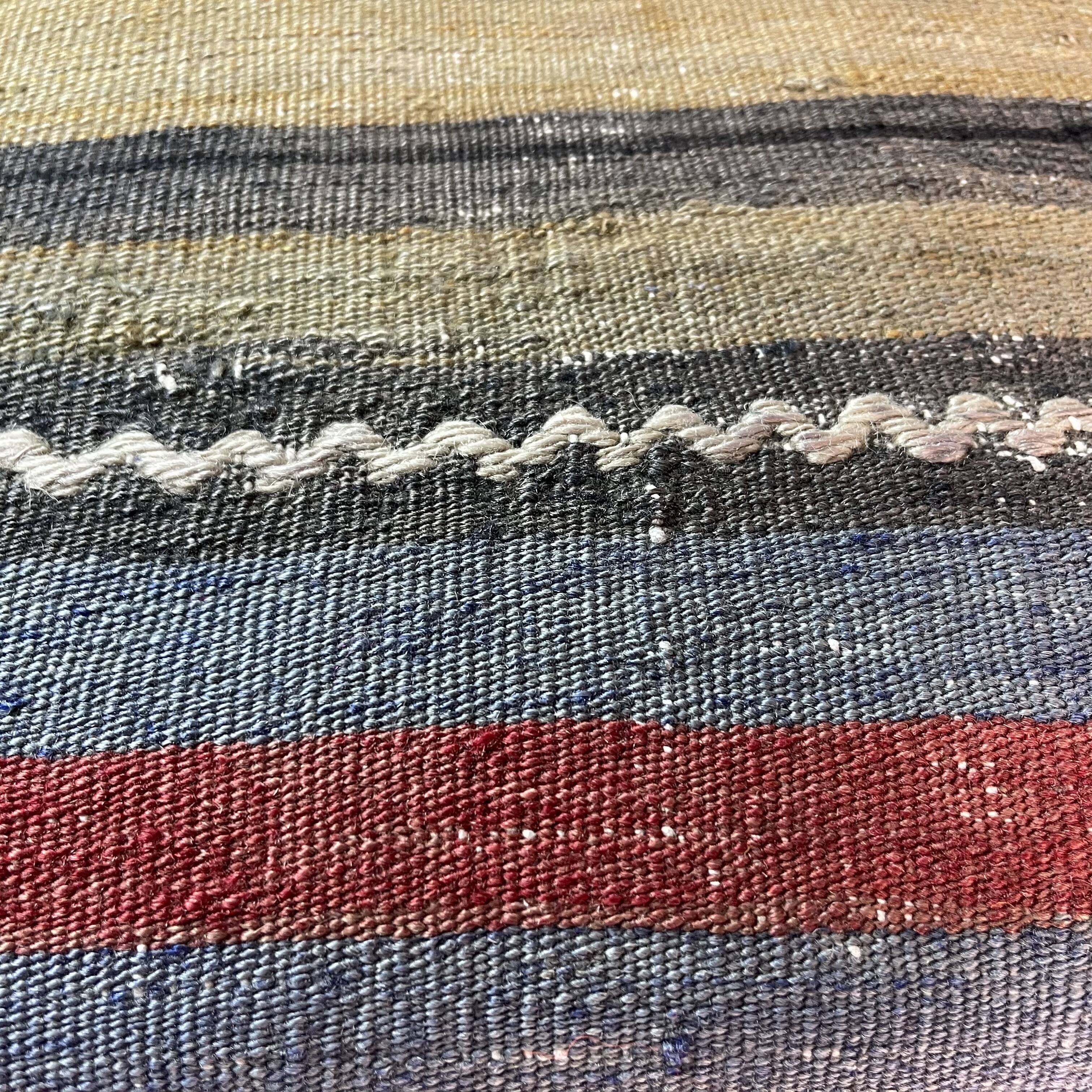 Vintage turkish kilim cushion cover, 30 x 50 cm