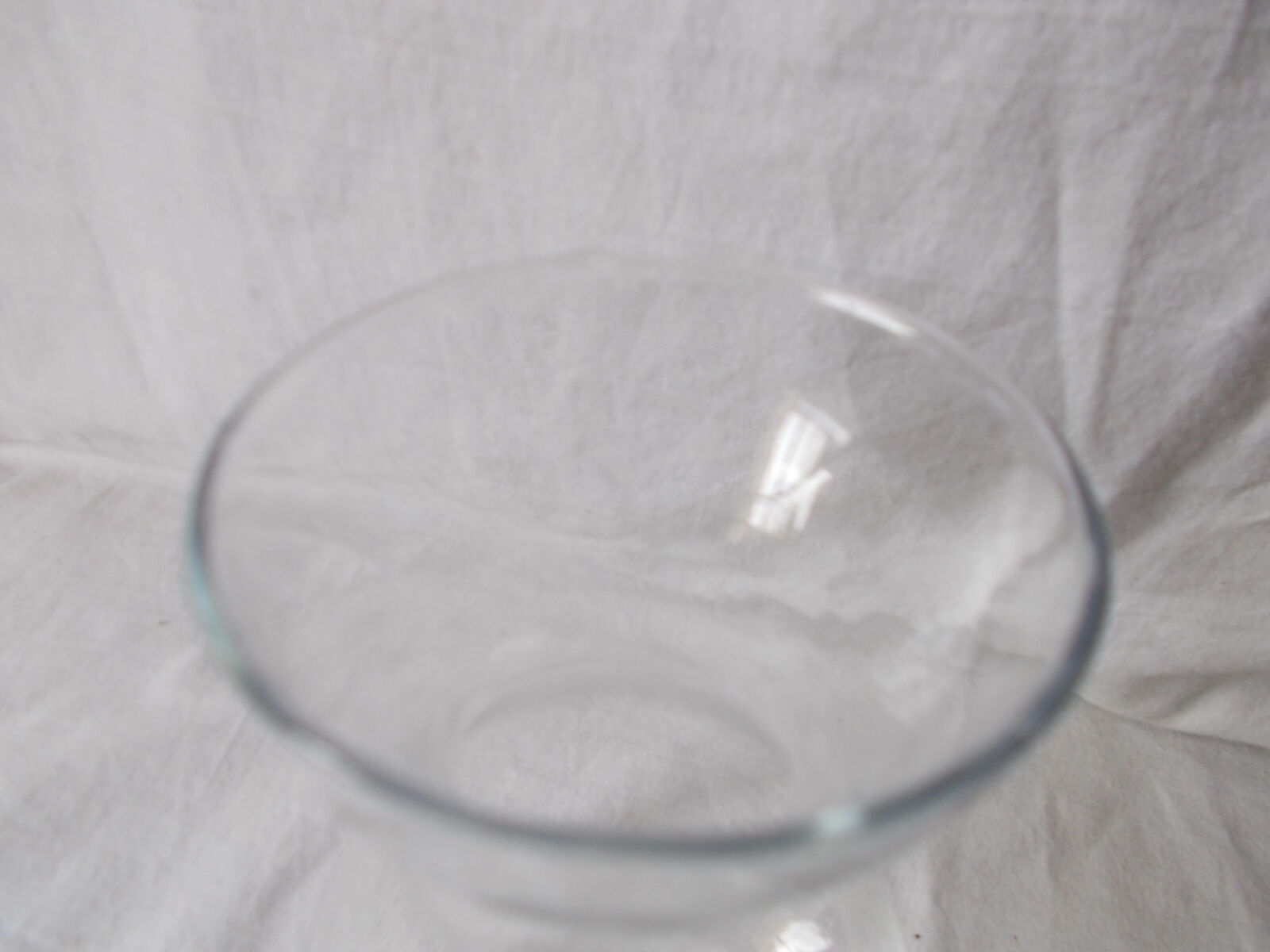 Hyacinth vase or glass hydroculture vase