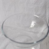 Hyacinth vase or glass hydroculture vase