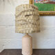 Ceramic wool lamp from the 1960s.