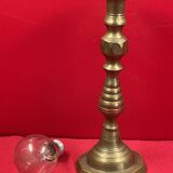Grand Bougeoir de Chambre,  chadelier bronze style Victorien 25 cm
