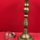 Grand Bougeoir de Chambre,  chadelier bronze style Victorien 25 cm