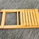 Children's folding chair made of wood.