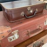 Set of 3 vintage suitcases