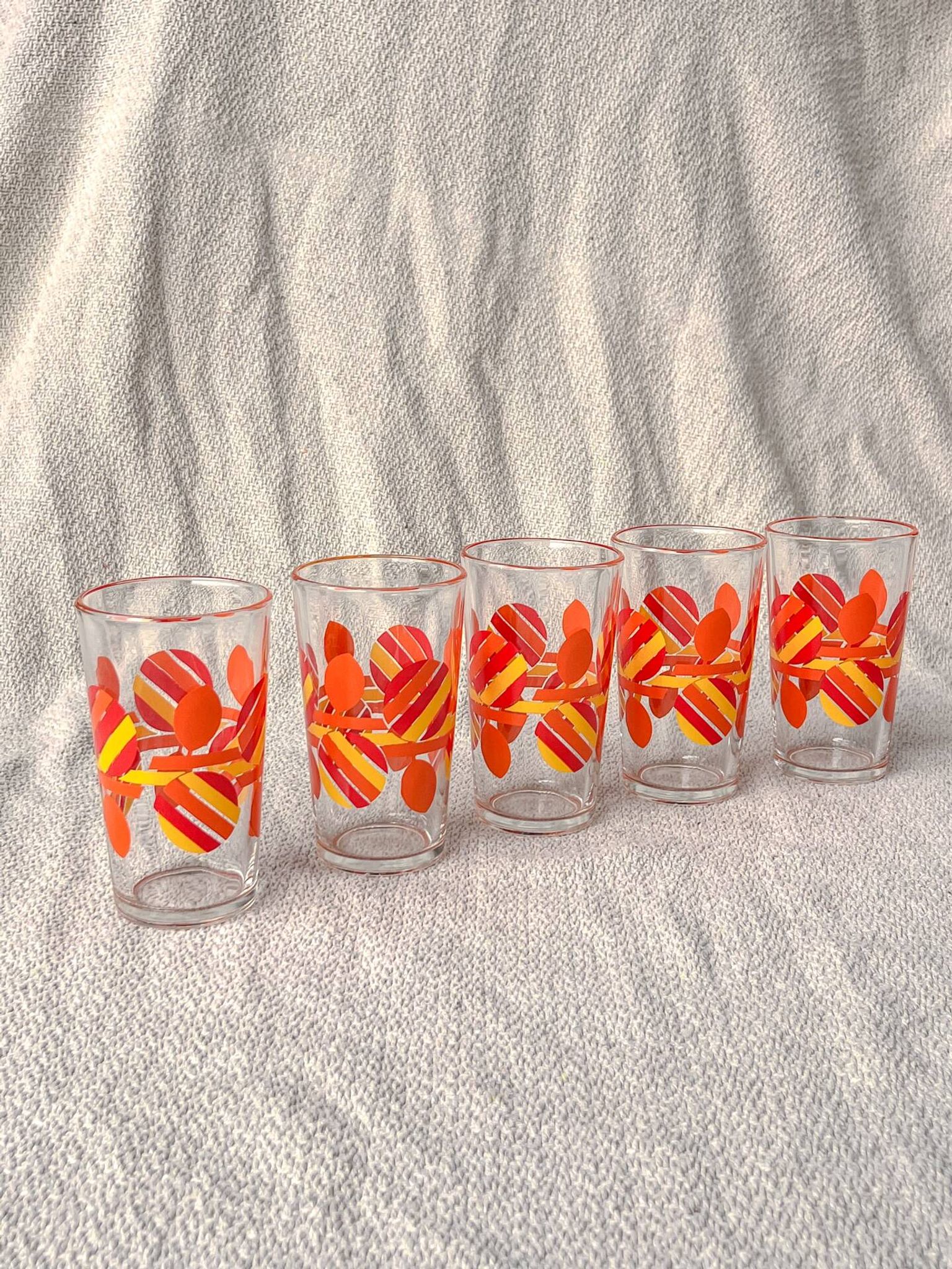 Vintage Orangeade Service Italian 70s Design