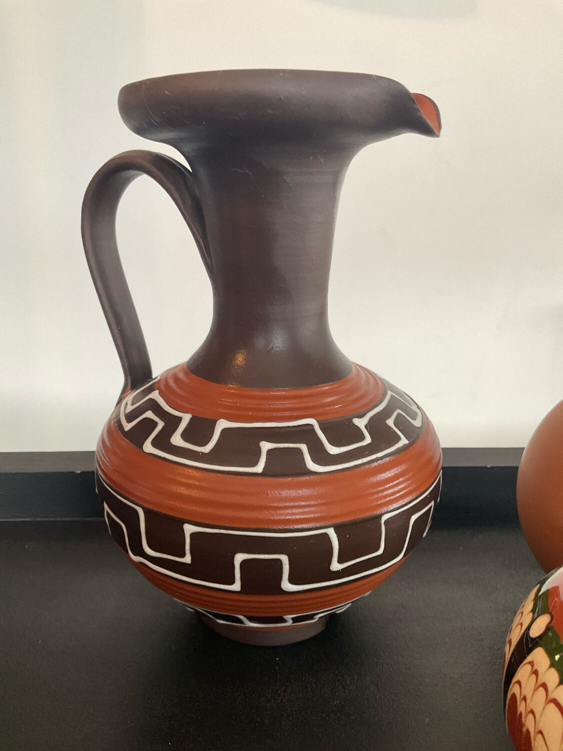 Trio of vintage ceramic vases