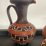 Trio of vintage ceramic vases