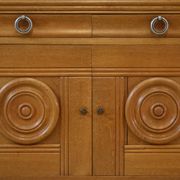 Oak buffet in the style of Charles Dudouyt, 1930s.