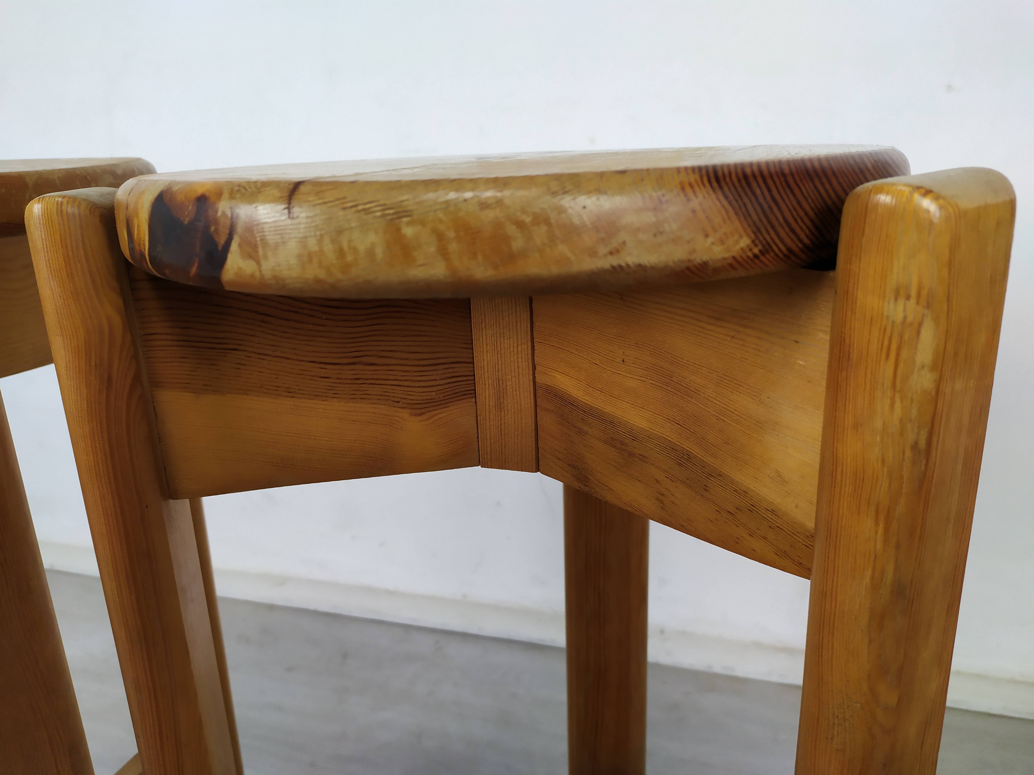 Vintage chalet bar stools