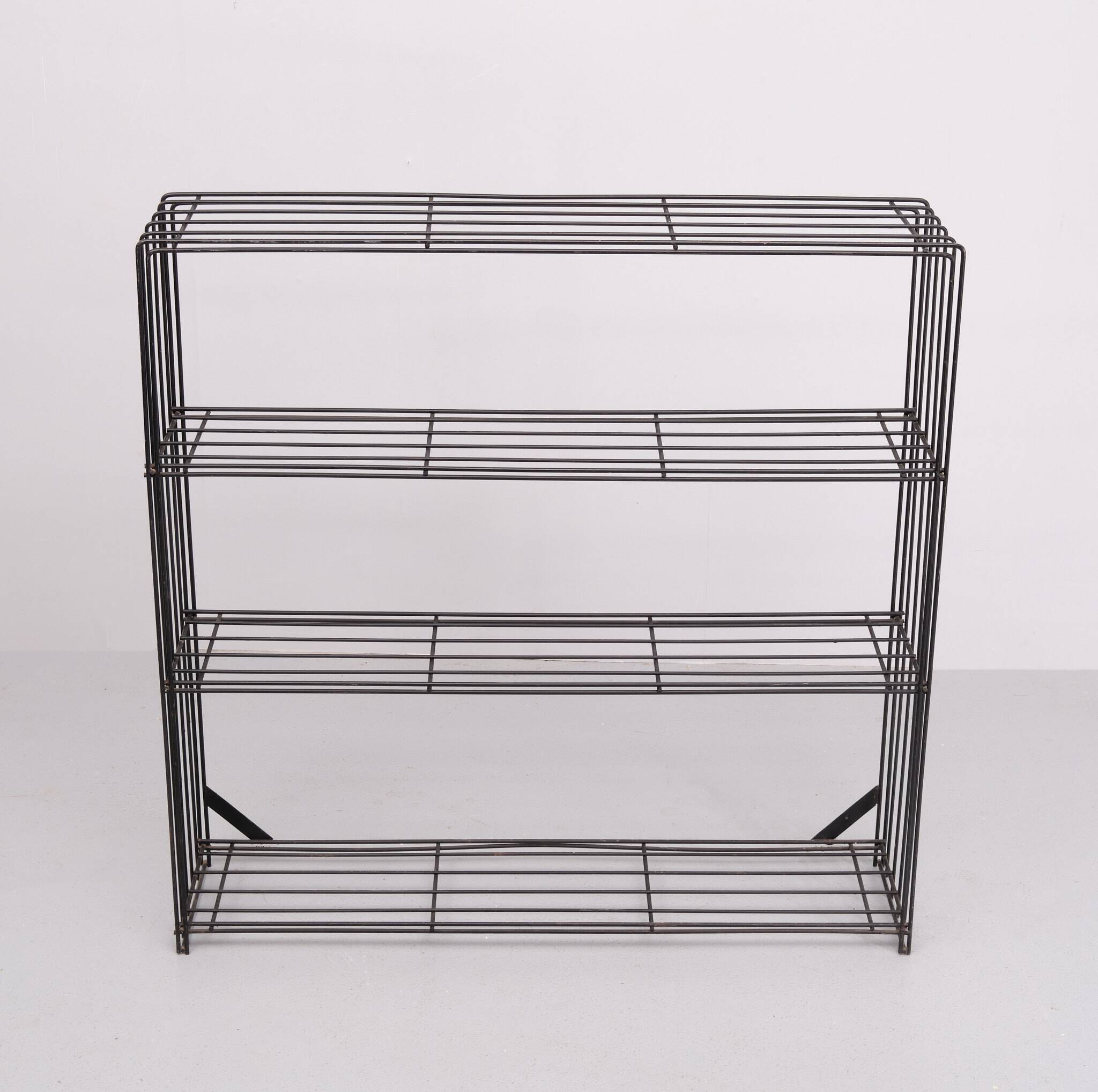 Mid-Century Minimalist "Pilastro" Shelf by Tjerk Reijenga 1950s Holland