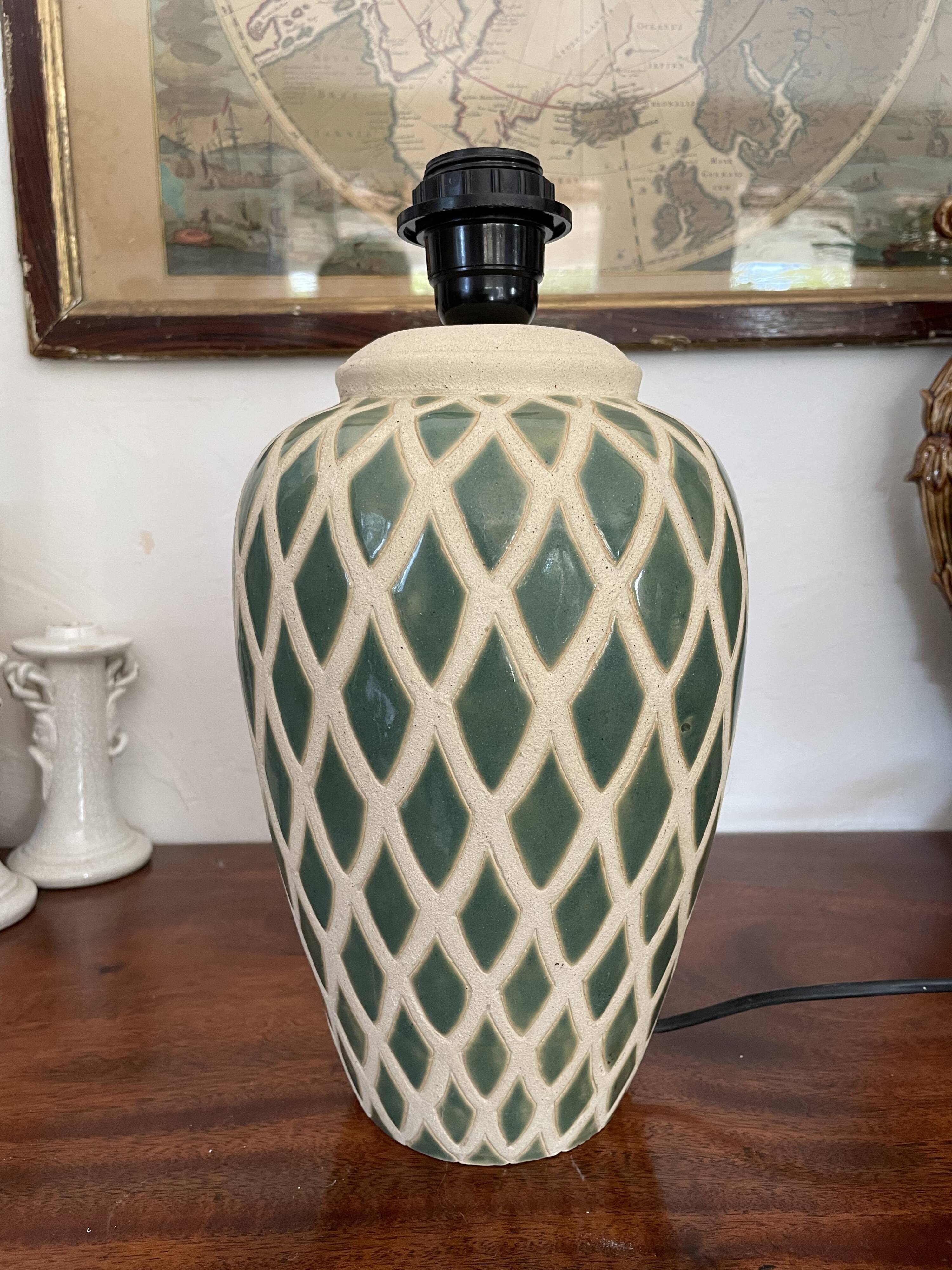 Vintage ceramic lamp