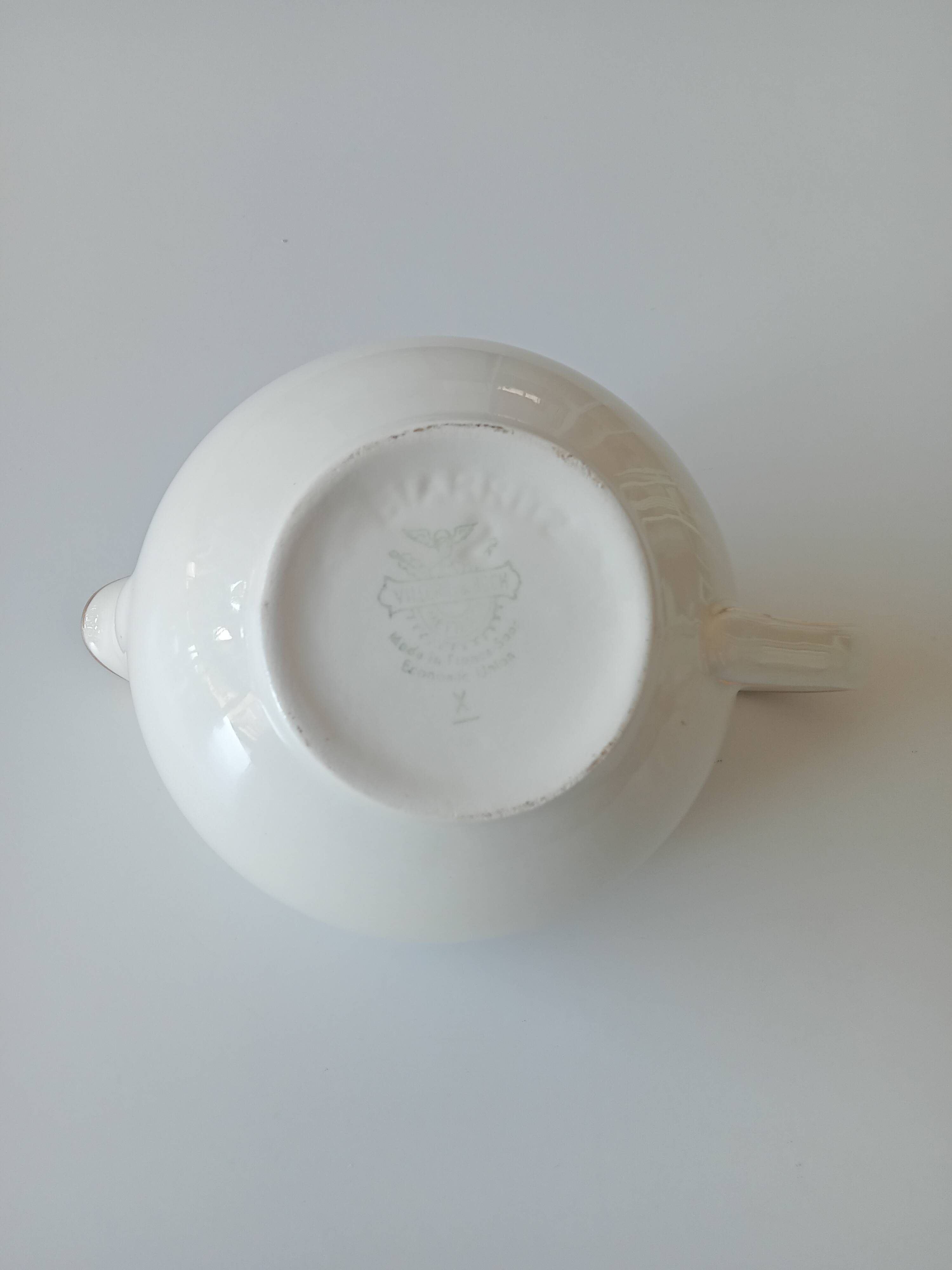 Pot à lait, pot à crème porcelaine Villeroy & Boch vintage