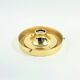 Mid-Century Modern Glass & Brass Ceiling Light from Limburg, Germany, 1960s