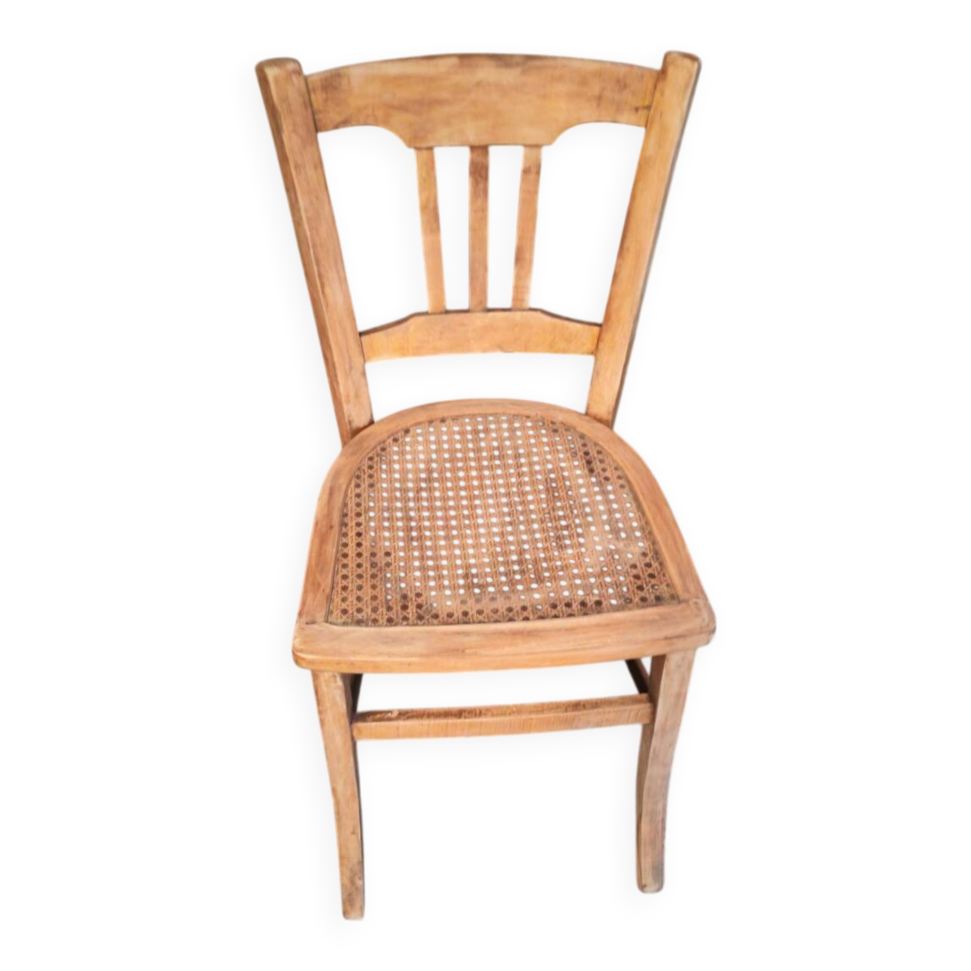 Cane bistro chair in the style of Thonet or Baumann