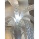 Vintage Opalino Palm Tree Murano Glass Floor Lamp, in the Style of Napoleon