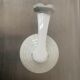 Porcelain wall lamp and vintage Clichy glass