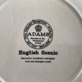Adams english bowls and plates