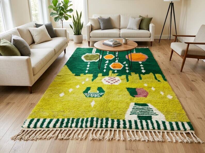 Handmade Moroccan rug 250cm x 150cm