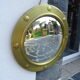 Brass witch mirror 47 cm
