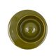 Mid-century green ceramic ashtray, Sicart Italy 1969