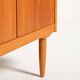 Teak and Oak Bookcase, Scandinavia, 1950s/60s
