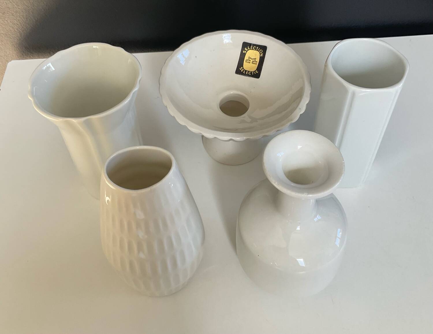 Série de 5 vases miniatures des années 60-70