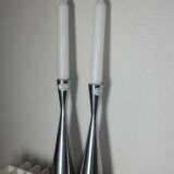 pair of Ikea candlesticks by Erika Pekkari, 1990
