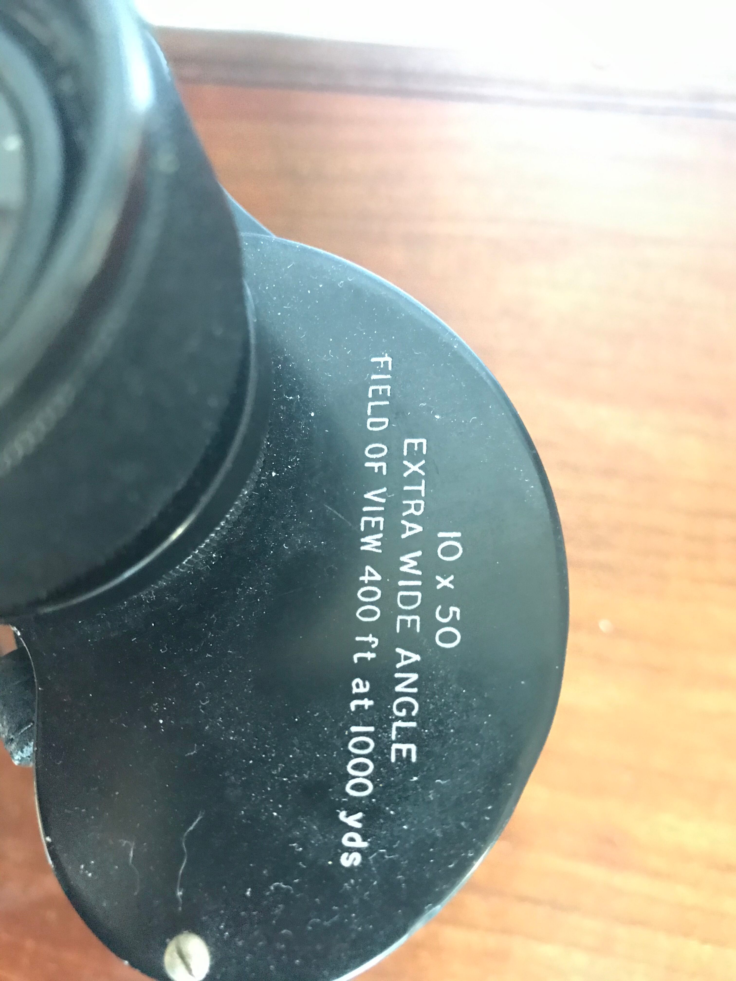 Pair of Lemaire binoculars with 60's case
