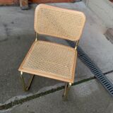 Mid-Century Modern Italian Marcel Breuer B32 Cesca Chair, 70s