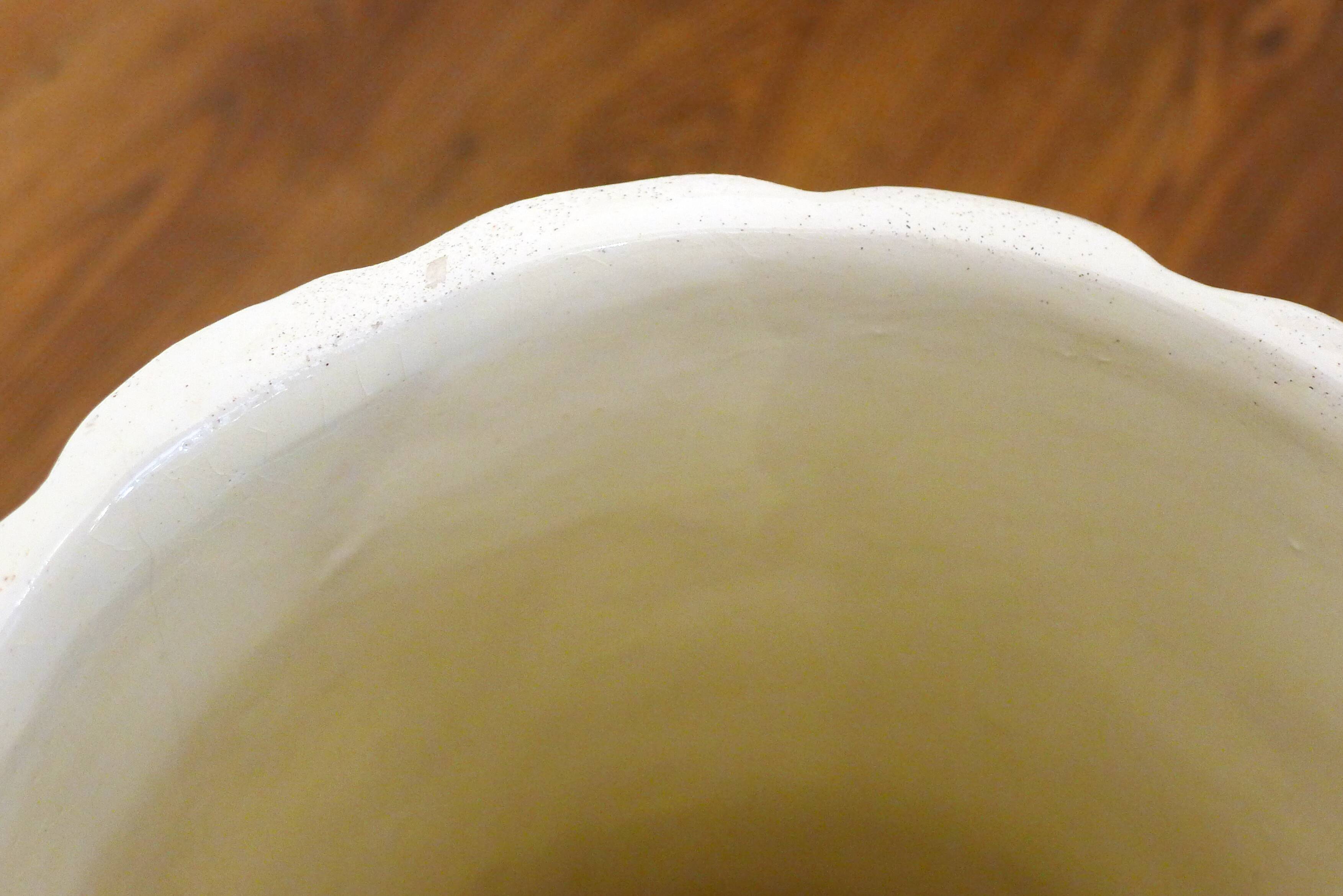 Earthenware bamboo umbrella stand