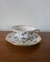 Limoges Porcelain Cup with Decor of Barbel Fish and Roses