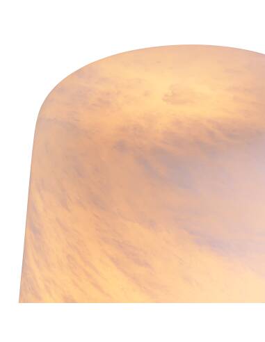 "Melia" table lamp in alabaster