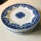 Lot 8 assiettes Luneville Mazarin